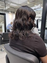アクアオモテサンドウ(ACQUA omotesando) △大人可愛い癖毛風パーマミディアムパーマレイヤーパーマ