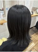 ミディアムボブ/切りっぱなしボブ