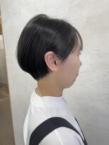 アンジェリカ(Angelica Total Beauty Lifestyle Design)&nbsp;くびレイヤー暗髪フルバング似合わせカット