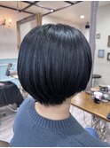 ショートボブ/極上髪質改善/美髪ストレート