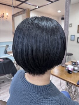 ラボヌールヘアーノーブル 新越谷店(La Bonheur hair noble) ショートボブ/極上髪質改善/美髪ストレート