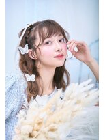 ヘアメイクサロンシャルメ(Hair Make Salon CHARMER)&nbsp;編み込みハーフツイン