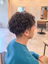 ヒート トウキョウ 目黒店(HEAT TOKYO)&nbsp;ツイスパセンターパートマッシュパーマメンズ目黒