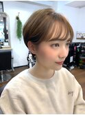 【畑中正敏】20代30代40代◎小顔丸みくびれショート、ボブ
