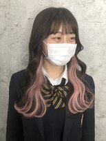 ルーツアイリー 心斎橋(ROOTS IRIE)&nbsp;10代20代30代学生人気イヤリングエクステピンク大人可愛い透明感