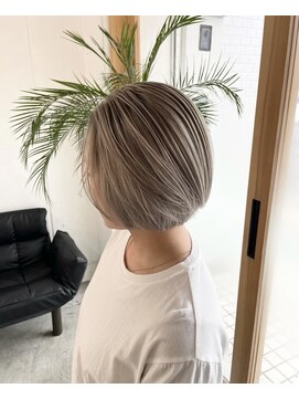 キング 枚方店(K!ng) 縮毛矯正髪質改善ハイライトレイヤーカット枚方美容室エクステ