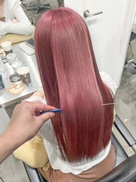 ミラ 新宿(MILA) メルティカラーフェミニンロング似合わせカット髪質改善縮毛矯正