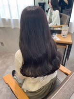 ミュラ(mulah)&nbsp;ダークカラーラベンダーアッシュ＊ブリーチなし透明感カラー