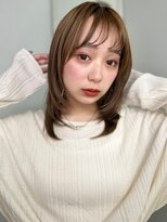モッズヘア 越谷(mod's hair)&nbsp;フレンチカジュアル姫カットレイヤーミディアムp1越谷20代30代