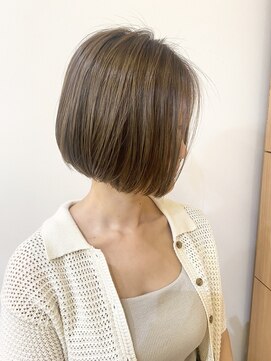 モリオ フロム ロンドン 成増店 【morio成増/一戸】ナチュラルボブ前髪無し