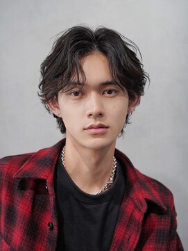 アンサー 渋谷(ANSWER) シャドウパーマ波巻きスパイラルパーマメンズマッシュパーマ