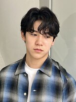 クロト(Clotho) スパイラルパーマ/ツイストスパイラル波巻きメンズカットウルフ