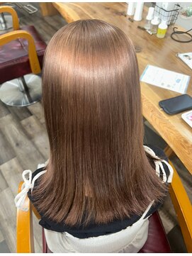 ココテラス(coco terrace) 艶カラー/ベージュ/髪質改善