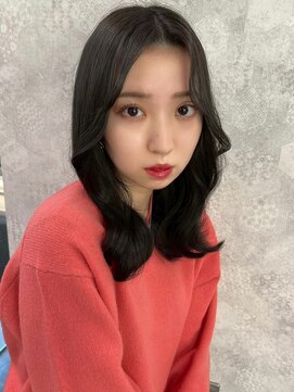 ジュノヘアージャパン 表参道(JUNO HAIR JAPAN) 黒髪/クラゲヘアー/オリーブグレー/小顔/ココアベージュ/渋谷