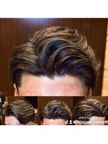 ヘアーモードキクチ 神田日銀通り店&nbsp;ナチュラル毛流れパーマ