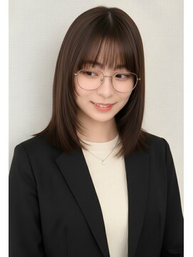 レガリタ(Regarita) 【顔周りレイヤー×グレージュブラウン】