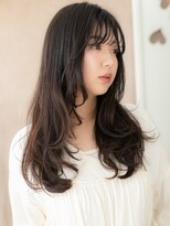 カバーヘア ブリス 大宮西口(COVER HAIR bliss)&nbsp;ダークアッシュ波巻きドライパーマ波巻きロングX大宮30代40代
