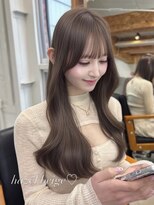 エル バイ ホーム(L by HOME) ケアダブルカラーでつくる透明感ヘーゼルベージュ♪