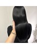 カット＋髪質改善ストレート(美髪縮毛矯正＋髪質改善トリートメント)￥20,900