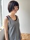クロリ(CRORi)の写真/【赤田/女性限定サロン】小顔効果のある顔周りレイヤースタイル&ボブスタイルが人気♪