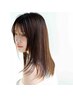 髪質改善◎うねり抑制ポテンツァケア+カラー+カット+ソイタンパクTR¥18000