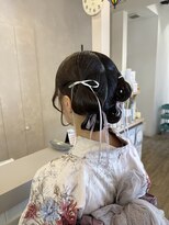 ジュエ ヘアー デザイン(Jue hair design)&nbsp;浴衣羊ヘアセット/浴衣ヘアセット/知立ヘアセット/知立/20代