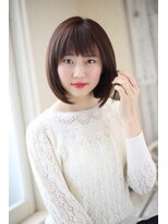 レシェル 多治見店(RECIEL)&nbsp;RECIEL多治見　☆ナチュラルストレートボブ☆　ｂｙ安藤