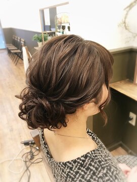 マチュレ 上野店(Mature) 【ヘアセット専門店Mature】低めルーズアップ