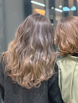 スティル ヘアアンドアイラッシュ(STILL hair&eyelash) 【STILLが叶える‥】外国人風グラデーション☆グレージュ