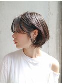 【DaVin中目黒】フレンチボブマニッシュショートネイビーカラー