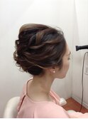 結婚式ヘアーセット