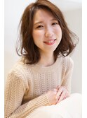 とろみベージュミディ