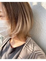 カプア 仙台駅前店(Kapua)&nbsp;グラデーションカラー/ホワイトベージュ/10代20代人気◎