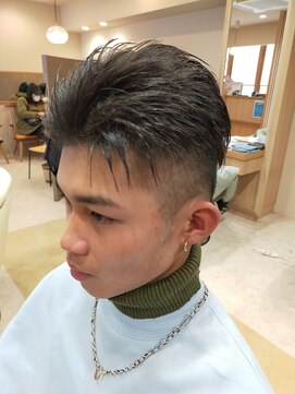 ヘアサロンアンドヘアメイクディー(hair salon hair make D) 仙台D　サイドフェード×グラデーションカット×ツーブロック