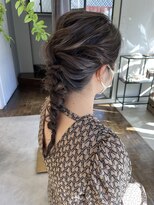 ヘアーアイスカルテット(HAIR ICI QUARTET)&nbsp;結婚式　二次会　ヘアセット　編みおろし