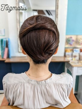 タグマル 和装☆短めさんのアップスタイル☆