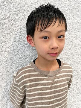 ピボット 北千住(PIVOT) キッズアシンメトリーメンズショート