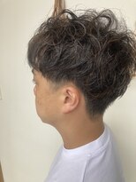 パレンテ(Parente) メンズグレイぼかしカラー