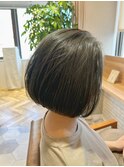 【Quartett】切りっぱなし×前下がりボブ
