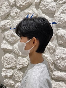 モアナ バイ ヘッドライト 武蔵小杉店(Moana by HEADLIGHT) ニュアンスパーマをかけた毛流れ韓国マッシュ