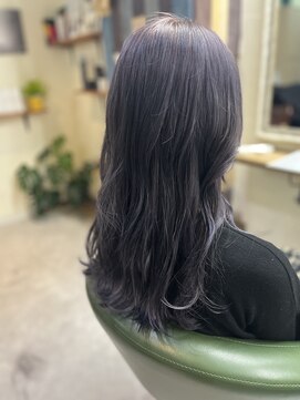 ヘアサロン レリー(hair salon relie) ラベンダーグレージュ