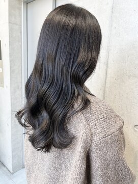 アルテ(ARTE) 【ARTE表参道/青山】顔まわりレイヤーセミロング×透明感カラー