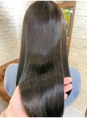 大人可愛い小顔美髪ツヤ髪髪質改善シンプルストレートA10