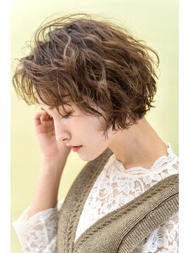 アール 北千住店(ar) 大人可愛い20代30代40代/前下がりボブ/丸みショートボブ[北千住]