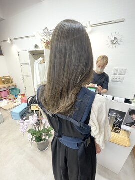 オリビアヘアー(OLIVIA HAIR) 透明感最高級☆ブリーチなしミルクティー