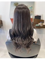 ルルディ バイ アフロディーテ銀座(luludi by APHRODITE) くびれヘア/アプリコットオレンジ/ハイライト/縮毛矯正/銀座