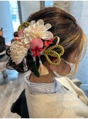 卒業式ヘアセット☆シニヨン  南柏/南柏駅東口徒歩2分