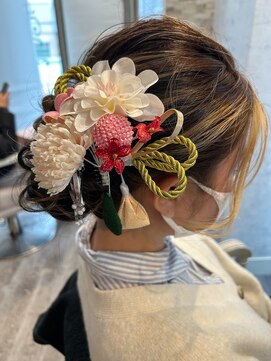 ヘアーリゾートガーデン 南柏店(Hair Resort Garden) 卒業式ヘアセット☆シニヨン 南柏/南柏駅東口徒歩2分