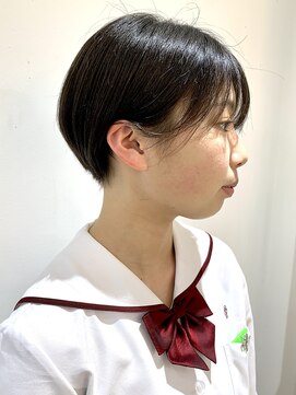 フォーク FOLK 【FOLK】カットで透明感☆似合わせ裾刈り上げショートボブ♪