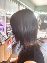 ヘアラウンジ アングゥ(hair lounge ungu)&nbsp;軽めくびれミディ